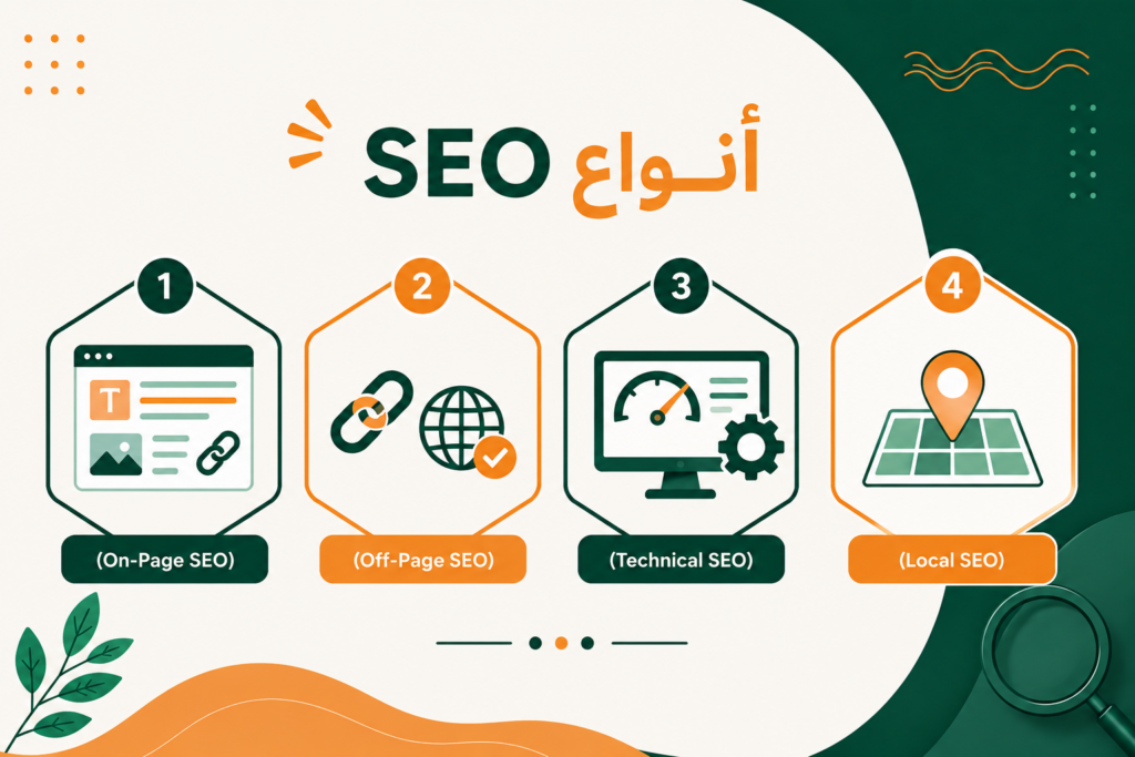 أنواع تحسين محركات البحث إيانيرا