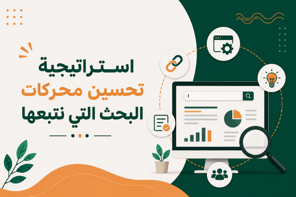استراتيجية تحسين محركات البحث التي نتبعها